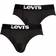 Levi's Solid Basic Briefs 2-pack - Black