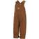 Carhartt Infant Washed Duck Bib Overall - Brown