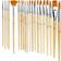 Panduro Hobby Brush Set Basic Multi 20pcs