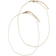 NA-KD Small Double Necklace Set - Gold/Pearls