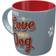 Crafty Capers Retro paw sign motif Kopp & Mugg 33cl