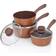 JML Copper Stone Cookware Set with lid 6 Parts