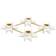Medusa Copenhagen Starlight Express Julljusstake 24cm
