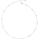 Monica Vinader Triple Beaded Choker Necklace - Silver