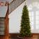 National Tree Company 7.5' North Valley Spruce Pencil Slim Hinged with Lights Christmas Tree 90"