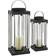 Willow Row Modern Lantern 9.4" 2pcs