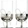 Wedgwood Vera Wang Love Knots Silver Candle Holder 11.9cm 2pcs