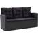 vidaXL 46094 Lounge-Set, 1 Tisch einschl. 2 Stühle & 1 Sofas