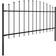 vidaXL Garden Fence with Spear Top 510x75cm