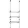 vidaXL 3-Tier Hanging Laundry Drying Rack 50x25x135cm