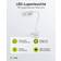 Goobay LED Magnifying Bordslampa 37cm