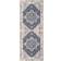 House Nordic Havana Blue, Orange, Black, White, Grey 80x200cm