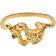 Maanesten Lulu Ring - Gold/Multicolour/Opal