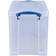 Really Useful Boxes Plastic Clear Storage Box 19L