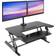 Mount It Standing Desk Converter with Dual Monitor Stand 36"W