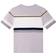 HUGO BOSS Boy's Stripe Logo T-shirt - White/Grey