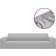 vidaXL 4-Seater Stretch Loose Sofa Cover White, Grey, Black, Beige