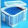Really Useful Boxes Plastic Clear Storage Box 35L