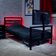 X-Rocker Gaming Bed with Rotating TV Mount Sängram 96x204cm