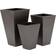 Deco 79 Modern Trapezoidal Iron Planter 3-pack