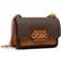 Michael Kors Heather Signature Cross Body Bag - Brown/Acorn