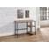 Birlea Urban Study Brown Writing Desk 47x105cm