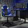X-Rocker Saturn Esport Gaming Chair Grey / Blue