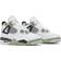 NIKE Air Jordan 4 Retro W - White/Oil Green/Dark Ash/Neutral Grey