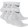 Nike Everyday Cushioned Ankle Sock 6-pack - White/Black