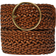 Saddler Arica Braided Belt - Brown
