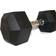 Titan Life Hex Rubber Dumbbell 35kg