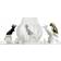 Polspotten Sparrow Prydnadsfigur 8cm 4st