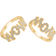 Mads Z Wow/Mom Ring - Gold/Diamonds