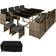 tectake Garden rattan Outdoor Lounge Set