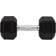 Weider Rubber Hex Dumbbell 25Lb