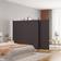 vidaXL 3-Panel Brown Rumsavdelare