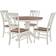 Crosley Shelby Dining Set 42x42" 5