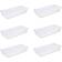 Sterilite 41 Qt. Under Bed Latch Tote Storage Box 10.2gal 6pcs