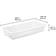 Sterilite 41 Qt. Under Bed Latch Tote Storage Box 10.2gal 6pcs