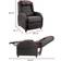 Homall Racing Recliner Gaming Chair - Black/Red