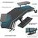 EUREKA ERGONOMIC Large Wing Shaped Gaming Desk - Black