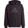 Adidas Junior Future Icons Logo Hoodie - Black