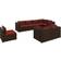 vidaXL 3102607 Lounge-Set, Tisch einschl. 8 Sofas