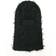 Atakai Distressed Knitted Full Face Ski Balaclava - Black