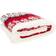 Safavieh Prancer Gingham Reindeer Blankets Red (152.4x127cm)