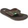 Sanuk Men Fault Line Flip Flop Brown