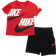 Nike Toddler NSW Cargo Shorts Set - Black/White