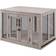 Unipaws Furniture Style Dog Crate with Cushion Medium 60.2x66.5cm