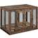 Unipaws Furniture Style Dog Crate with Cushion Medium 60.2x66.5cm