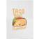 By IWOOT Taco Bout Flavour Kitchen Towel White (70x50cm)